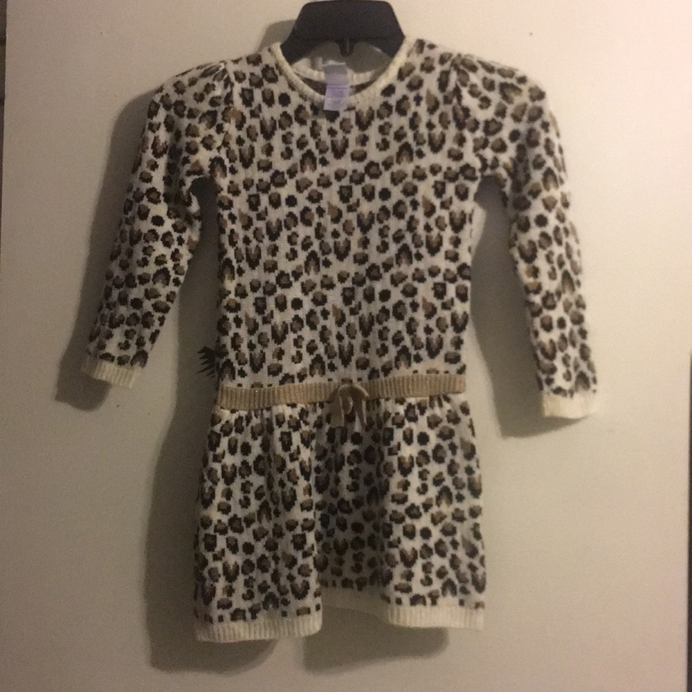 Cheetah winter dress